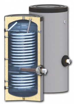 poza Boiler cu serpentine marite pentru instalatii cu pompe de caldura model SWPN2 400